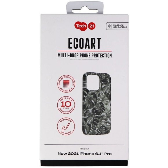 Tech21 Eco Art Series Flexible Case for Apple iPhone 13 Pro - Earth Green - Picture 4 of 4